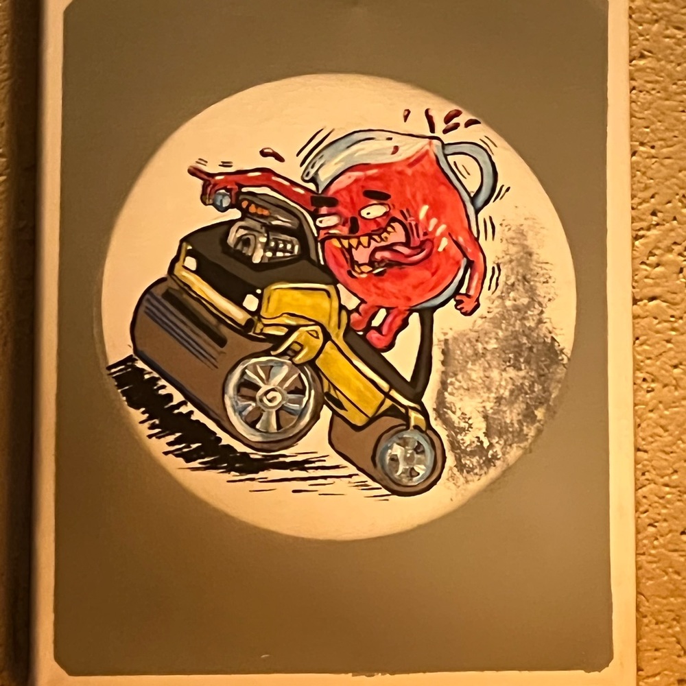 Hand painted picture